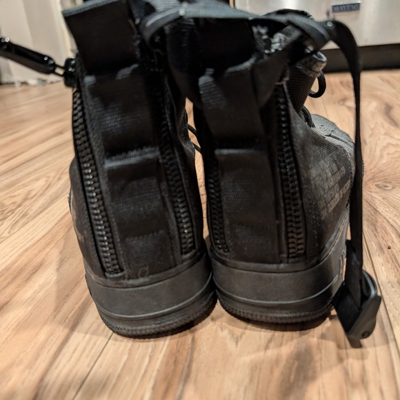 Air Black Men's High-Top Sneakers - Picture 4 of 5